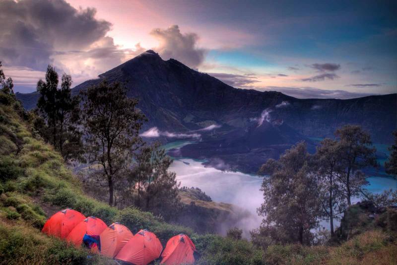 Mount Rinjani in Lombok