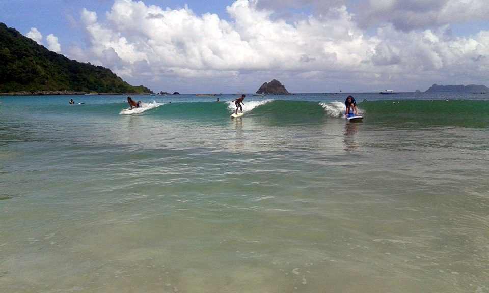 Kuta Beach in Lombok