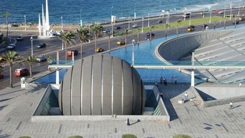 مكتبة الاسكندرية القبة السماوية من افضل الاماكن السياحية في مصر