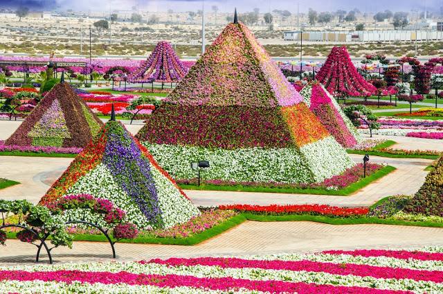 حدائق دبي من افضل الاماكن السياحية في دبي الامارات