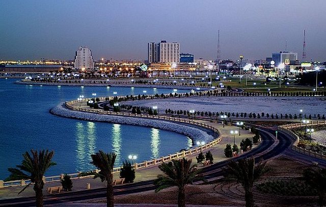 واجهة الدمام البحرية من اهم اماكن سياحية في الدمام السعودية