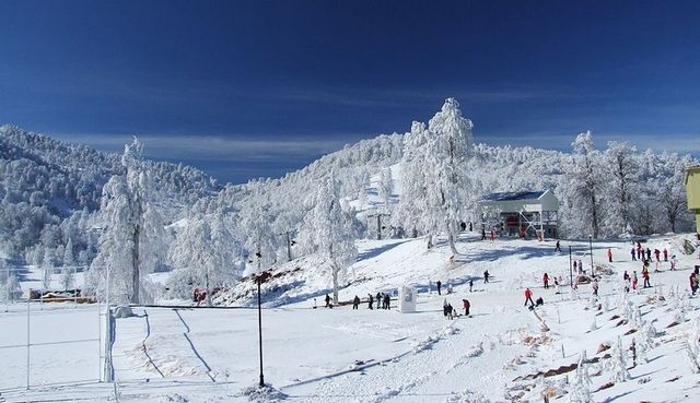 السياحة في سبانجا - جبل كارتبه تركيا