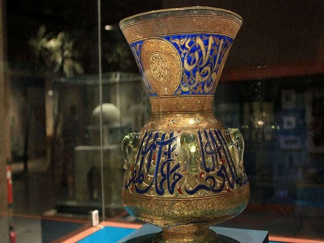 قطع نحاسية في المتحف النوبي