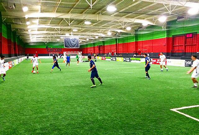 الملاعب في حديقة الشيخ زايد في ام القيوين