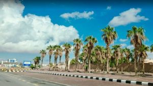 موقع مدينة عرعر في السعودية