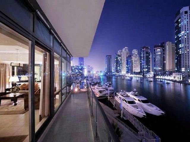 أهم ميزة لدى شقق نوران مارينا دبي هي إطلالتها