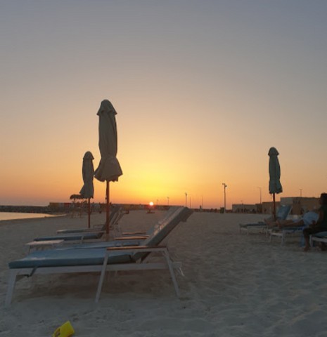 Hudayriat Beach Abu Dhabi