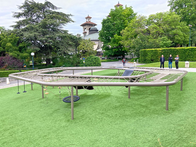 Esplanade de Montbenon Park Lausanne