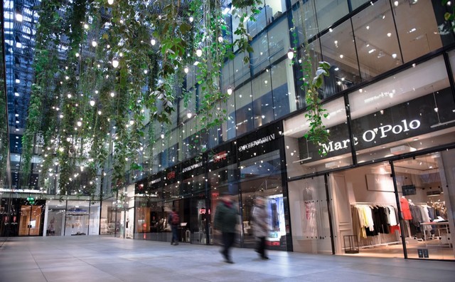 shopping center in Munich Germany