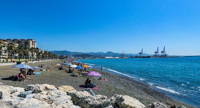 Playa de Huelin
