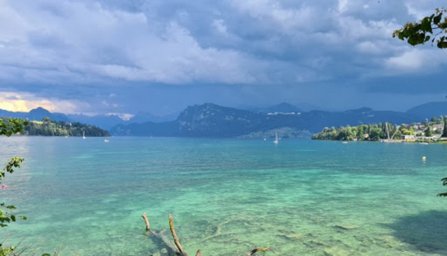 beaches in lucerne switzerland