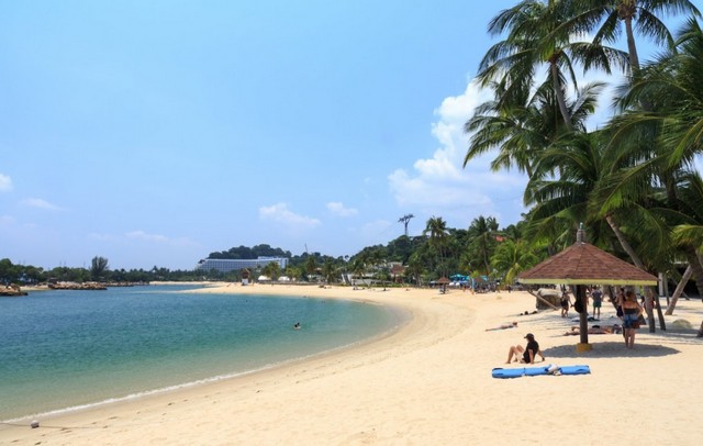 Sentosa Siloso Beach Singapore
