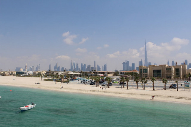 new beaches in Dubai