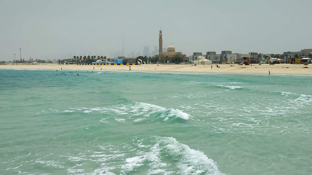 Kite and Surf Beach in Dubai