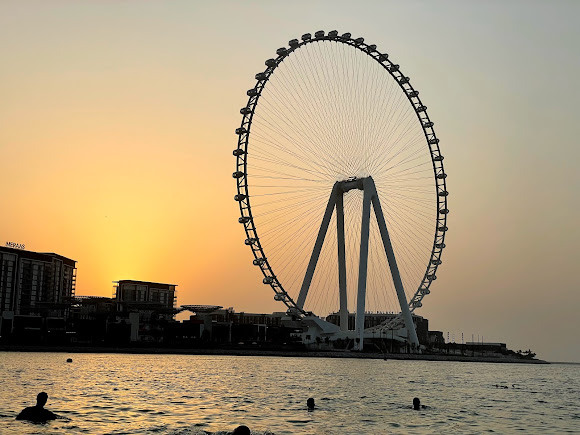 Marina Beach in Dubai