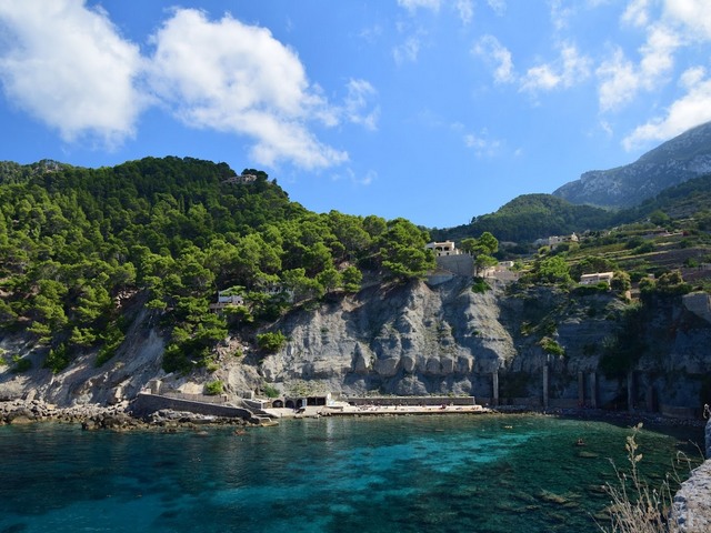 Cala Banyalbufar Beach Balearic Islands