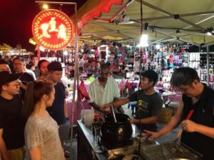 Taman Connaught Night Market Kuala Lumpur