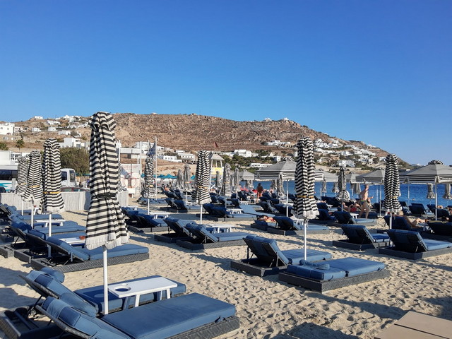 Ornos Beach Mykonos Hotels - Ornos Beach in Mykonos