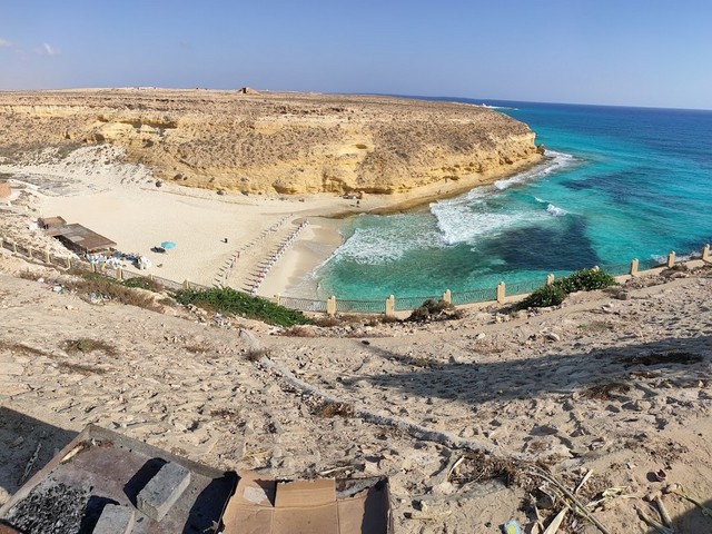 شاطئ عجيبه مرسي مطروح