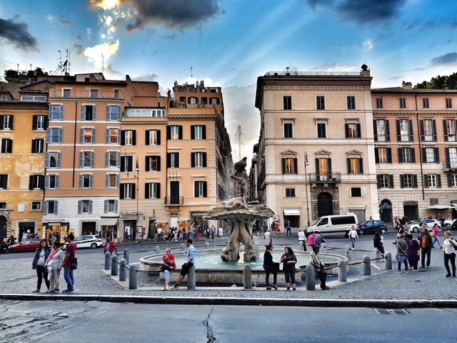 Piazza Barberini Rome