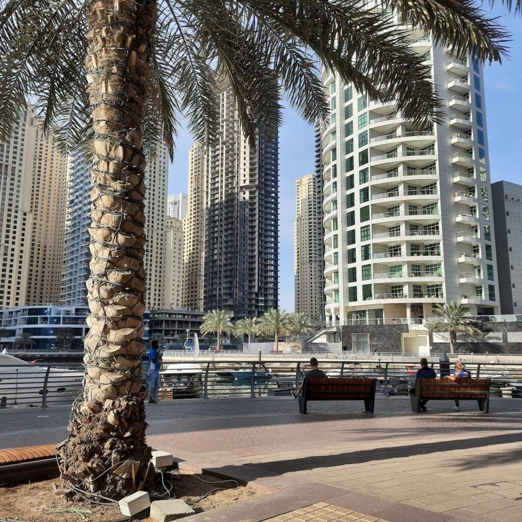 Dubai Marina Walk Street