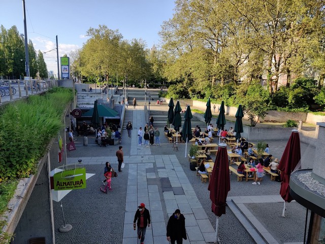 famous square in Munich Germany