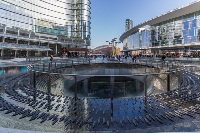 Gae Aulenti Square Milan