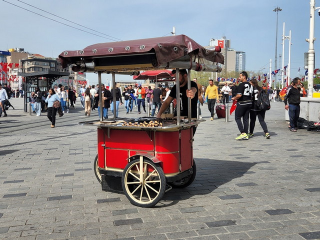 Istiklal Street in Istanbul