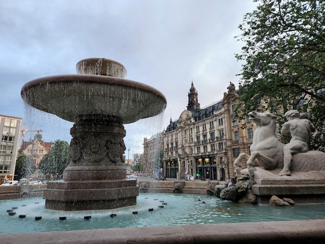famous square in Munich Germany