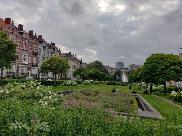 Square Ambiorix Park Brussels