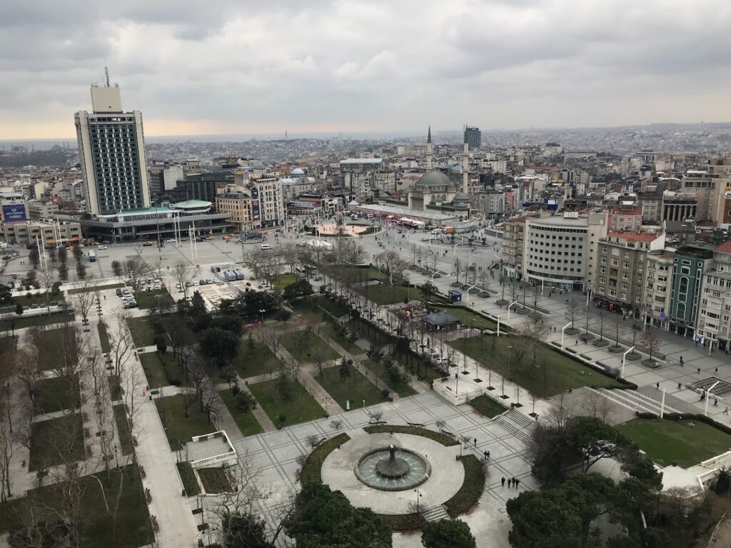 shops in Taksim Square Istanbul - Taksim Square Istanbul Map