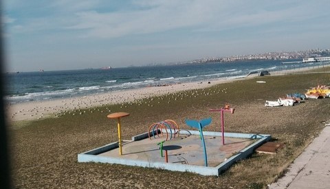 Florya Gunes Beach Istanbul