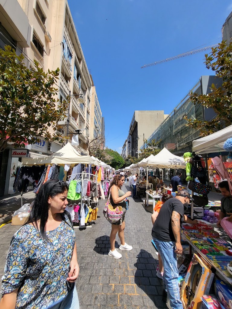 Hamra street in Beirut