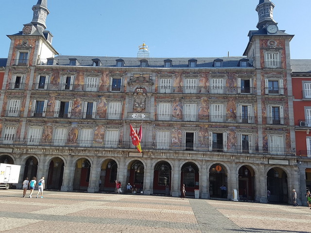 Mayor Square in Madrid
