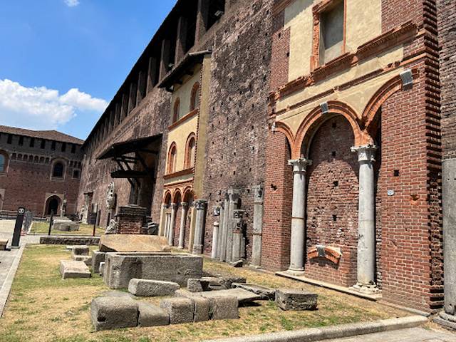 Sforza Castle Milan Italy