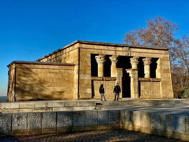 Temple of Debod in Madrid