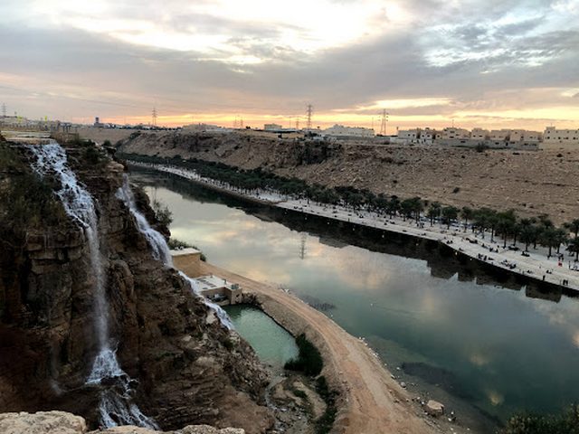 Wadi Namar Waterfall Riyadh