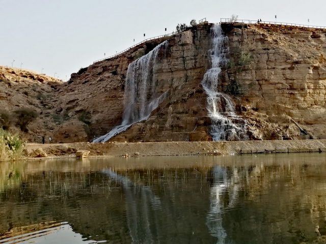 Wadi Namar Waterfall Riyadh