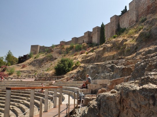 Gibralfaro Castle in Malaga - قلعة جيبرالفارو ملقا