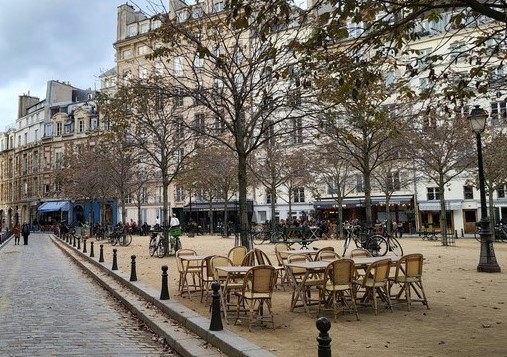 best squares in Paris