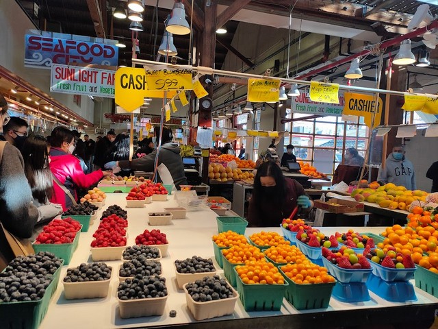 Granville Island Public Market Vancouver