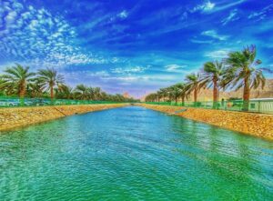 Green Mubazzarah Lake Al Ain