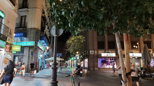 Jacinto Benavente Square Madrid