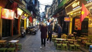 Old Quarter Street Hanoi