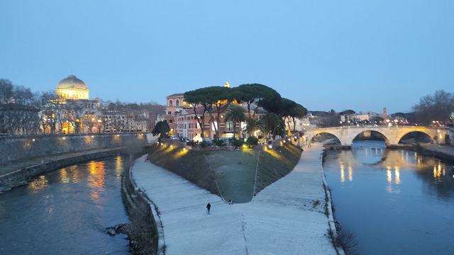 Tiber Island Rome