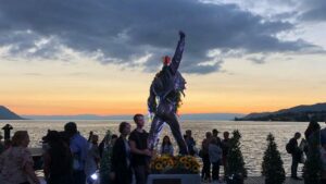 تمثال فريدي ميركوري مونترو - Freddie Mercury Statue Montreux
