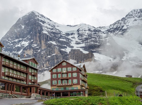 mountains in Interlaken