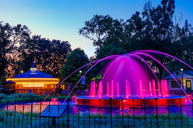 Franklin Square Park in Philadelphia