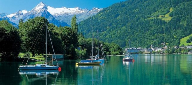 Lake Zell in Zell am See