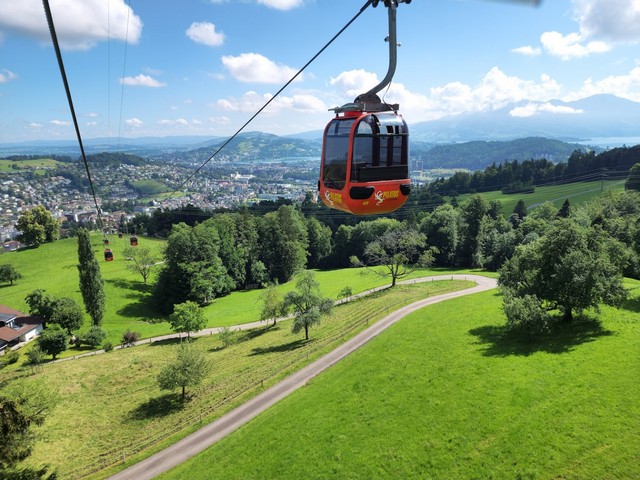 Pilatus Mount - جبل بيلاتوس في انترلاكن